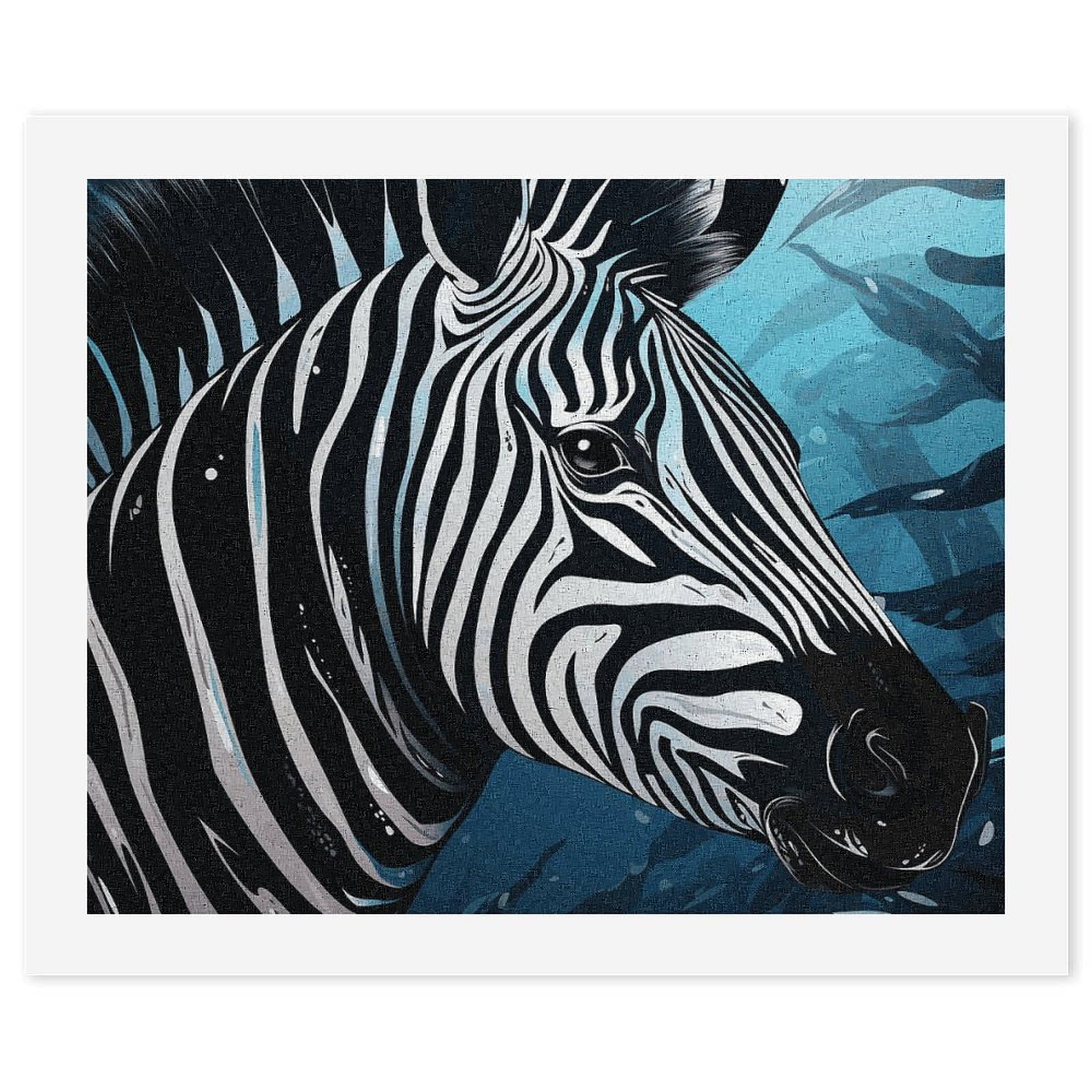 Kit de pintura por números de pez vela azul para adultos principiantes lienzo digital óleo 7