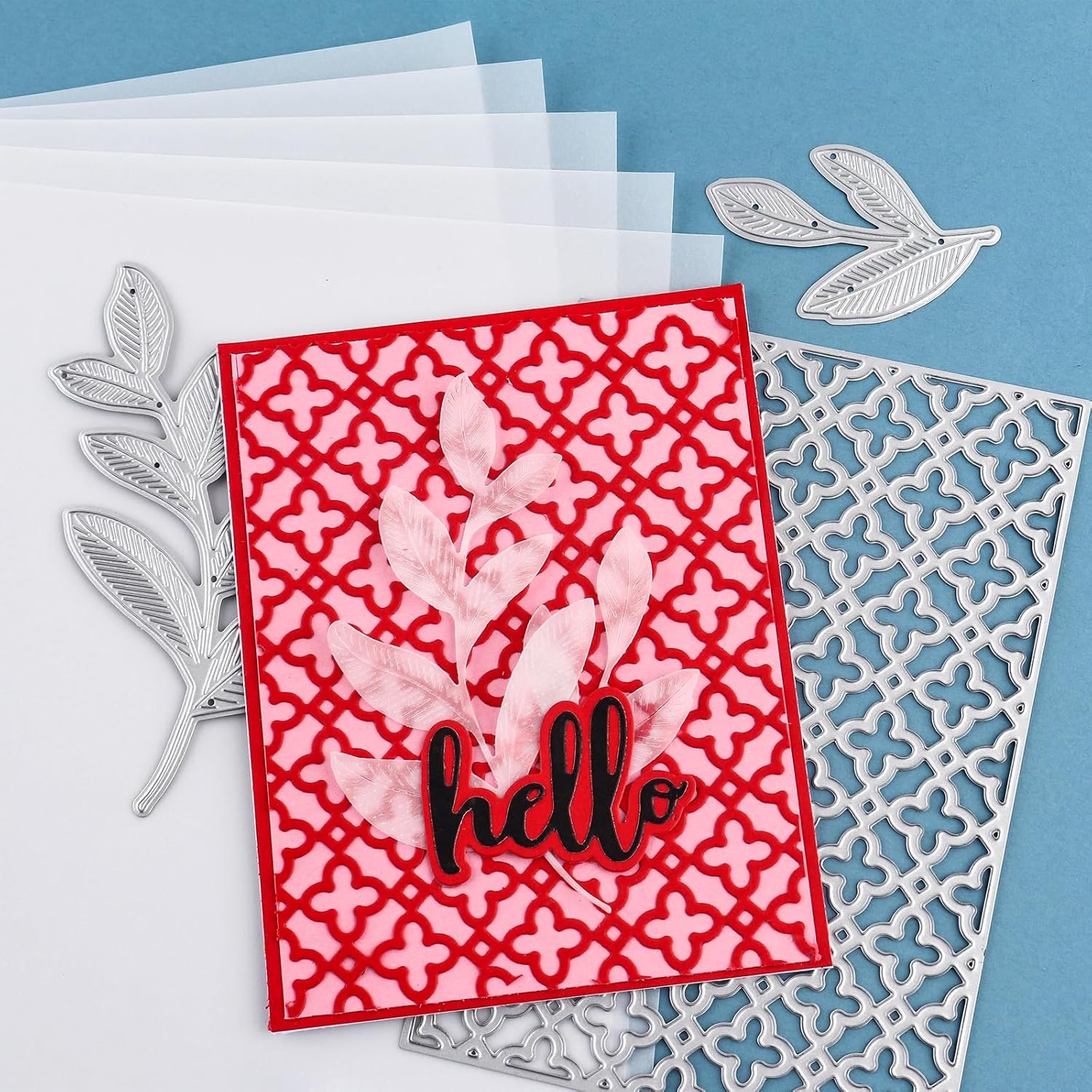 150 Pack Vellum Paper Sheets,115GSM Heat Resistant Translucent Vallum Paper for Crafts Tracing Drawing,Card Making,Invitation Envelope 8.5 x 11inch Frosted Smooth Vellum Paper Sheets