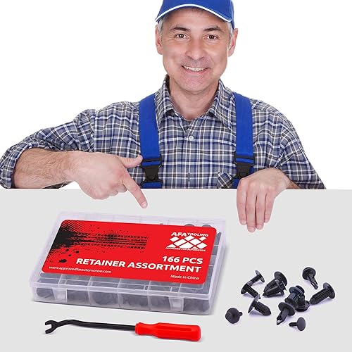 Miniatura 2 de AFA[166 piezas] Juego de clips de recorte Toyota - Tamaños y aplicaciones más populares - Quitasujetador de regalo