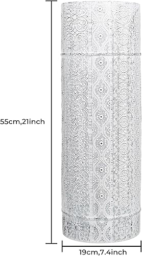 Miniatura 9 de Concepts Soporte de metal resistente para paraguas de 21 pulgadas, soporte de almacenamiento duradero para sombrillas, uso en interiores y
