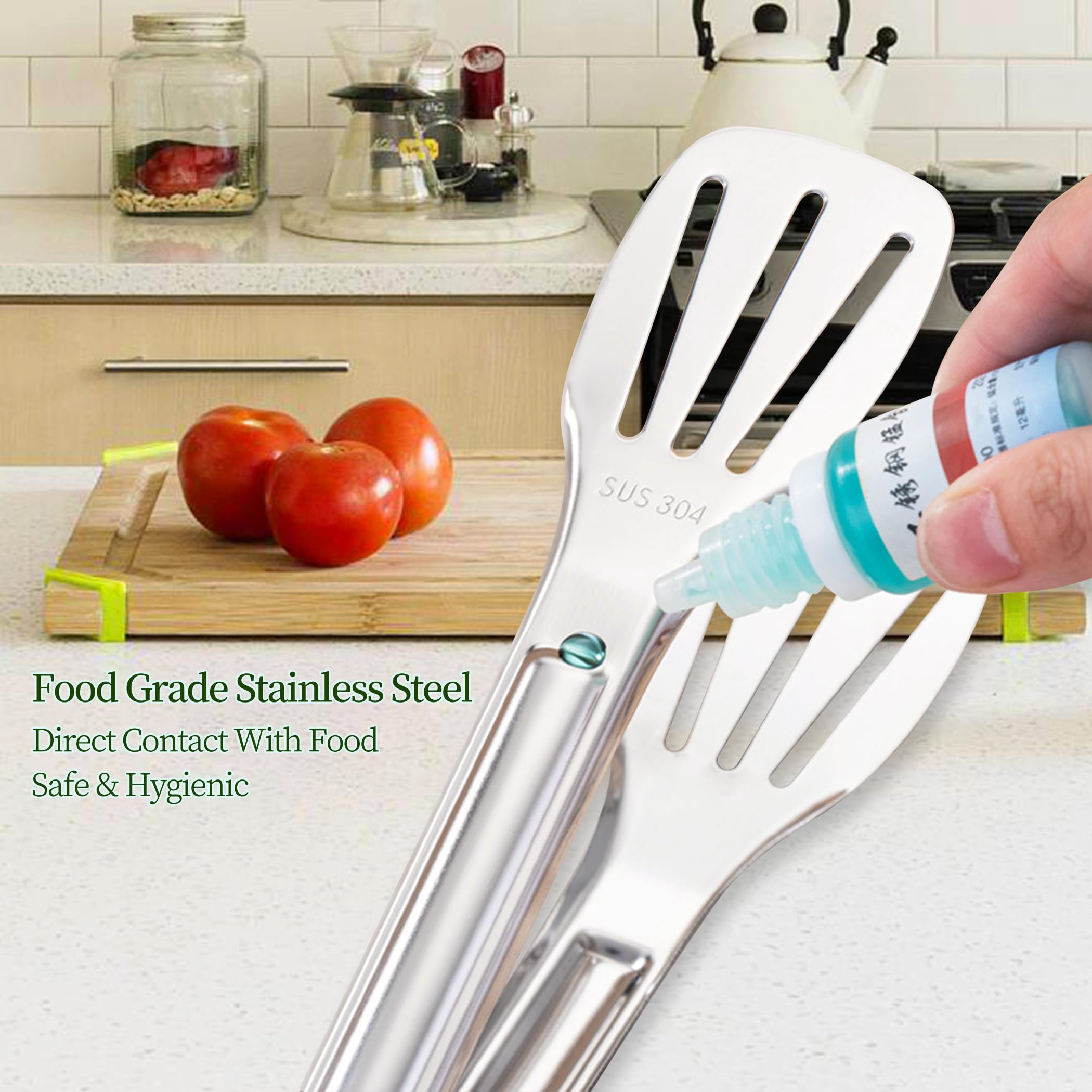 ACBSUSU Glass Fermenters, Kimchi Jar Pickle Jar, for making kimchi, fruit sauce and wine making P-J-1 (Food clip)