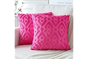 Luxurious Hot Pink Pillow Covers Transform Your Home Décor