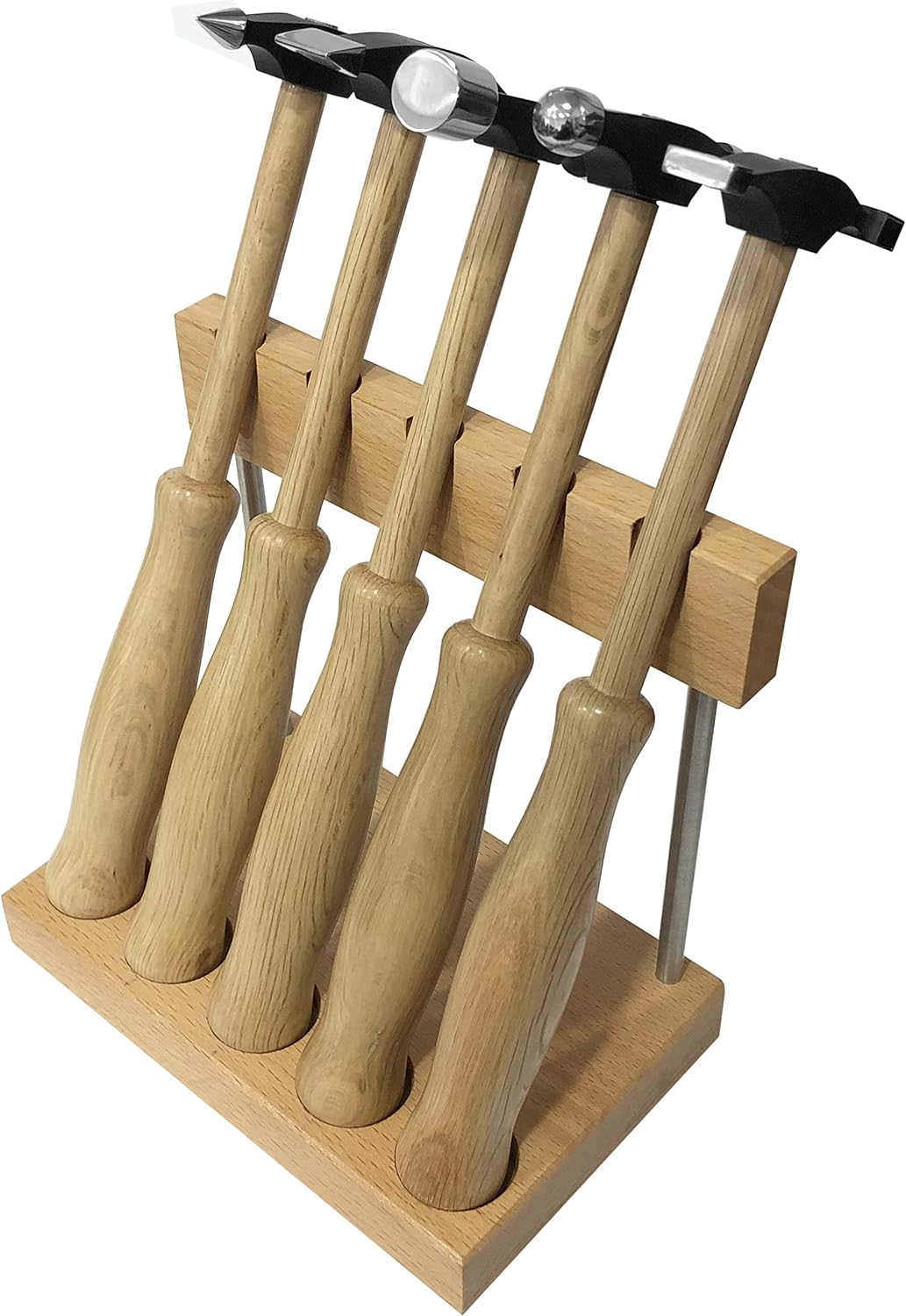 Texturing Hammers Jewellery Metal Forming Repousse Silver Smith 5 Pc Fat Handle