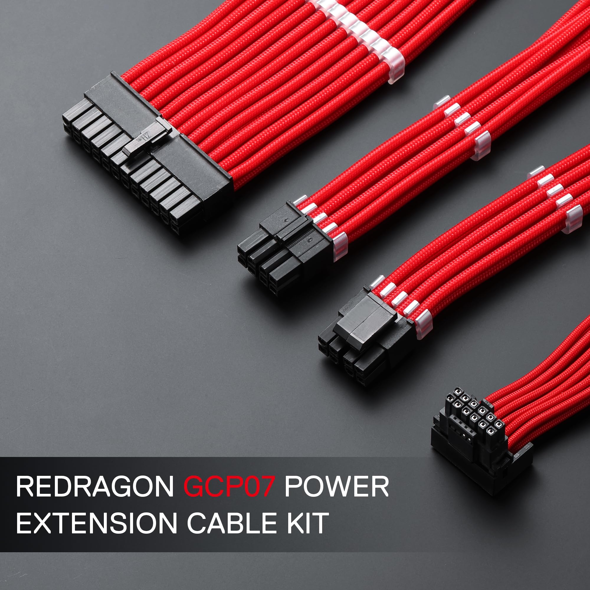 Amazon.com: Redragon GCP07 Power Extension Cable Kit - 1x24 Pin