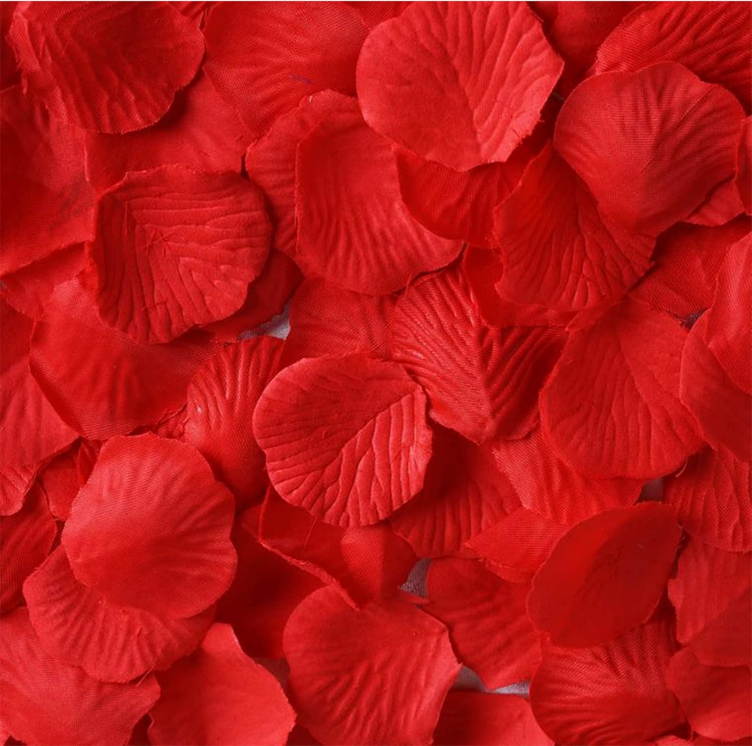 Silk Rose Petals, Artificial Petals, Fake Rose Petals, Wedding Aisle Runner Petals, Party Decoration (3000 Petals, Mixed - Choose Color)