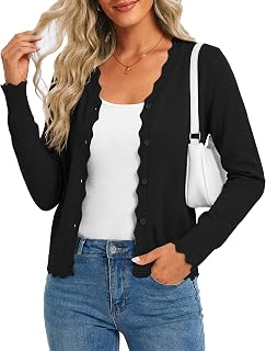 Cardigan Sweater for Women Trendy Knit Fall Outfits S-XL