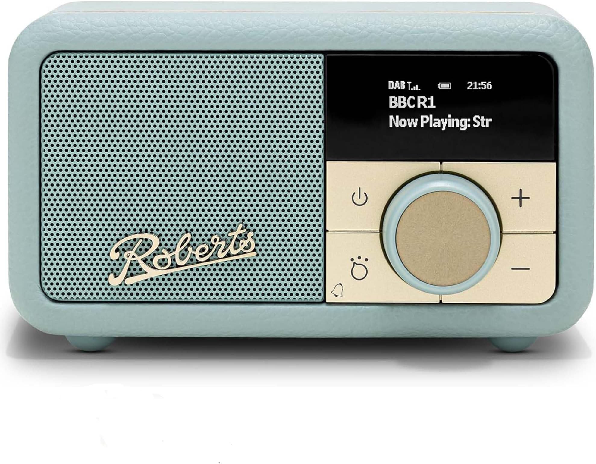 Roberts Revival PETITE2 FM/DAB/DAB+ Digital Radio with Bluetooth, Duck Egg