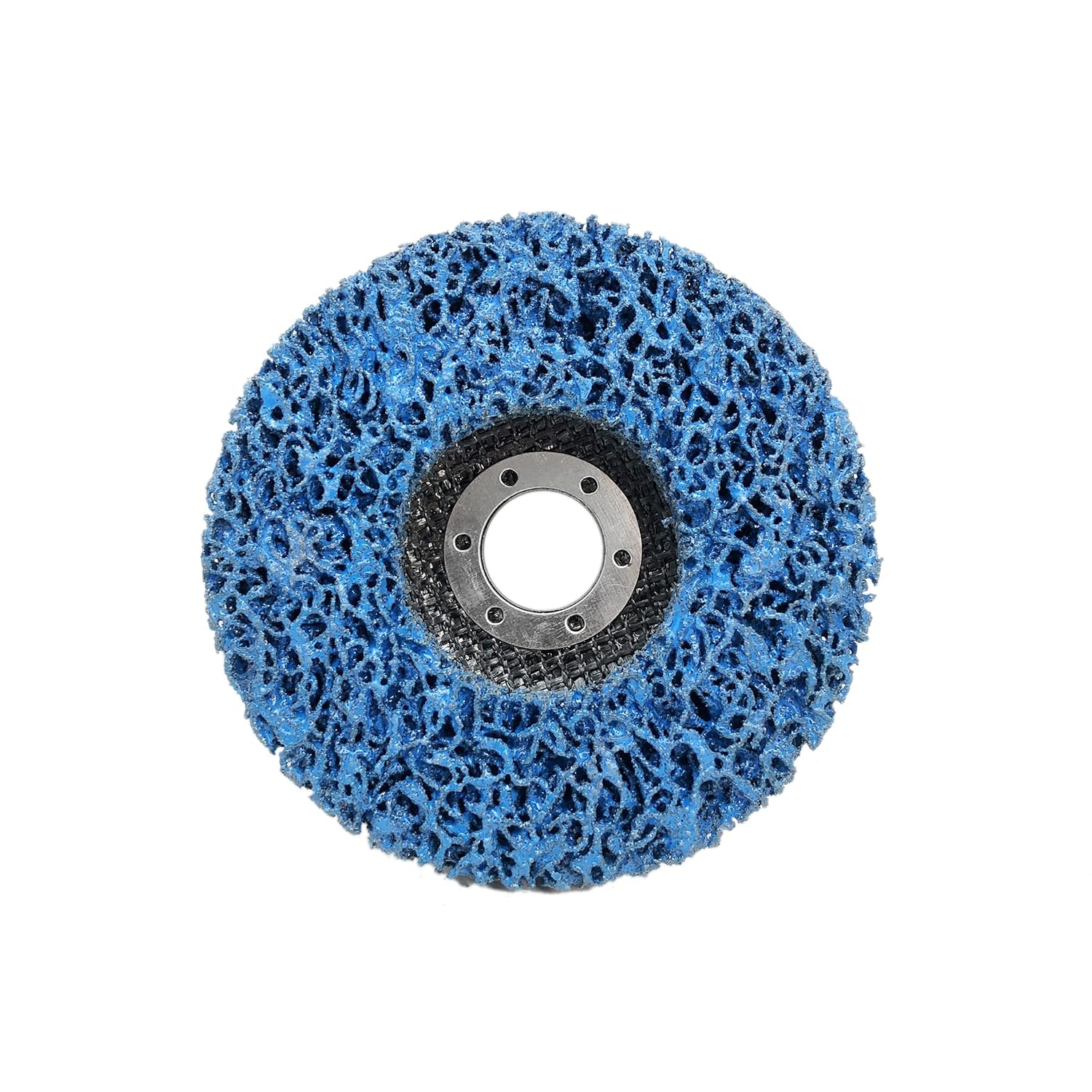 Strip Discs Stripping Wheel for Angle Grinder, Paint Remover Stripper for Metal/Wood, Clean Paint Rust Oxidation Welds - CORTOOL 5 Pack Premium Silicon Carbide Strip Discs (4-1/2" x 7/8")