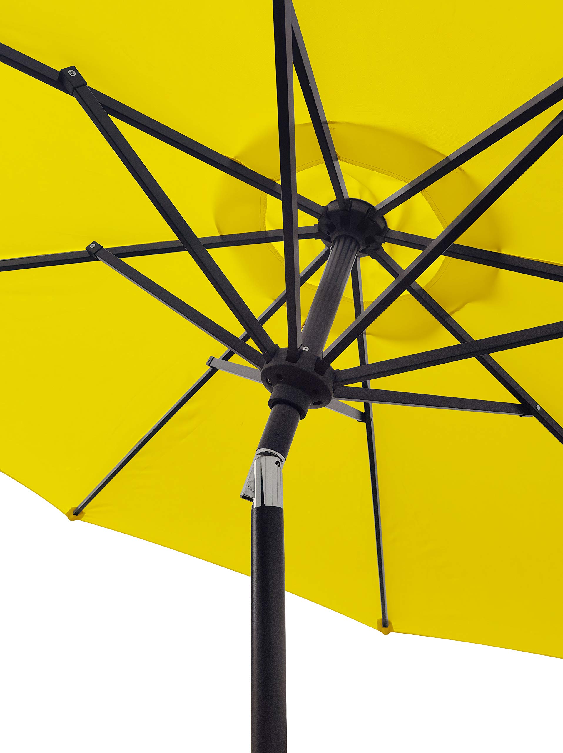 Bond Manufacturing 59630 Parasol de marché en aluminium de 2,7 m, jaune