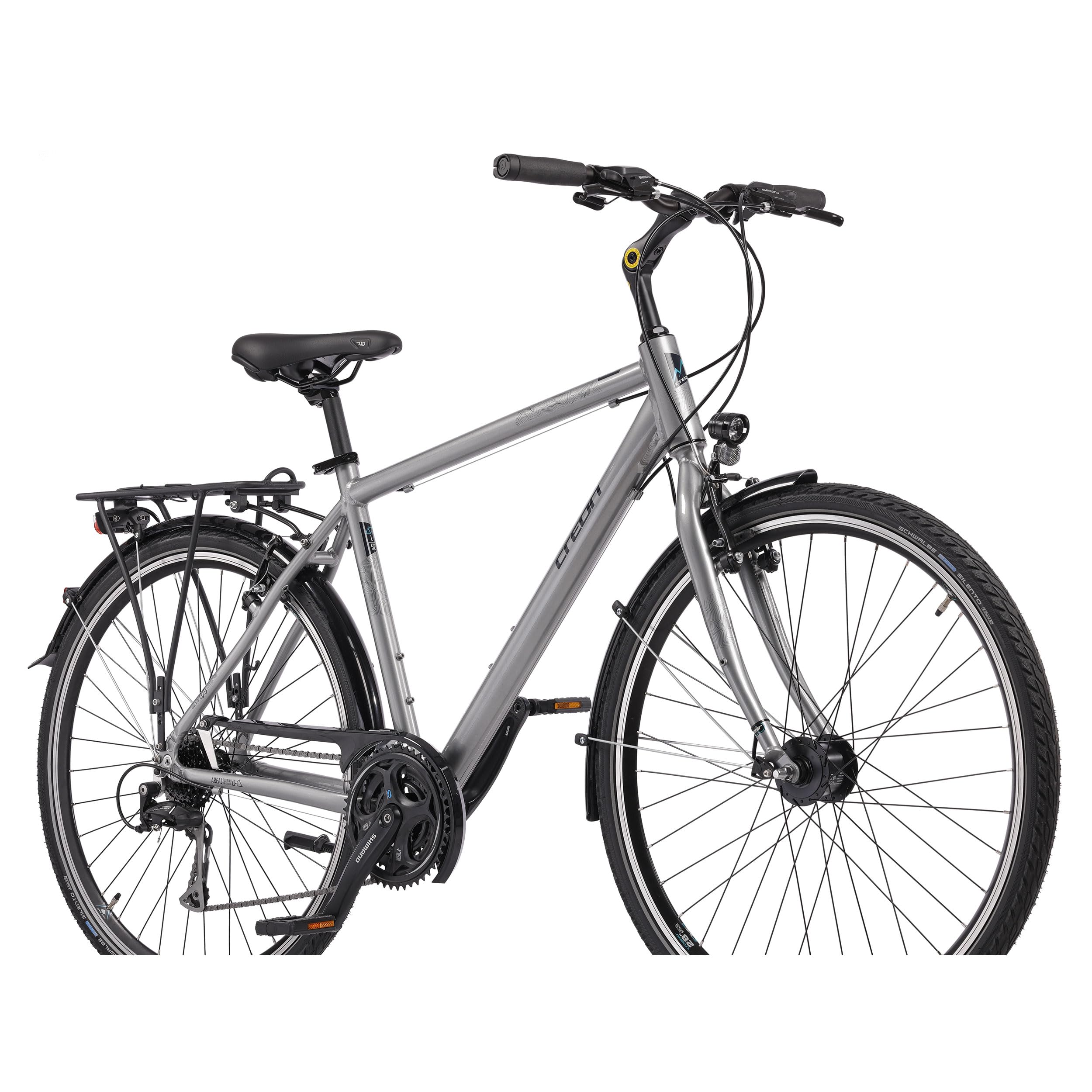 Airtracks 28 Zoll Herren Trekking Fahrrad Creon Areal VB Trekkingrad 24 x Gang Shimano Shimano ALIVIO RD-T4000 SGSL - Rahmenhöhen 48cm 52cm 56cm 60cm - Modelljahr 2026