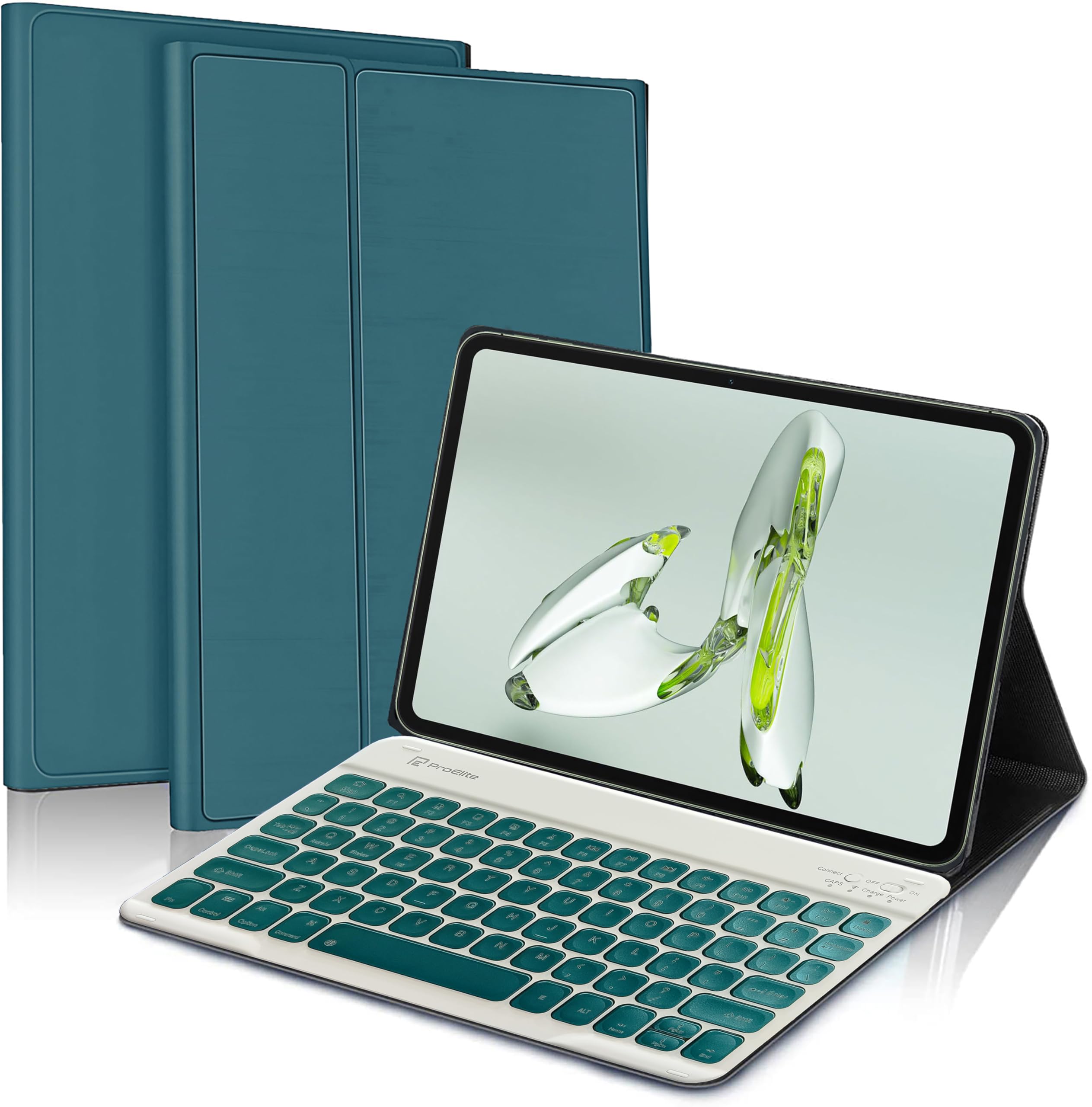 ProElite Keyboard case for OnePlus Pad Go 11.35 inch, Magnetic Detachable Wireless Bluetooth Keyboard, Dark Green (Will NOT FIT OnePlus Pad 11.61) (B0DB54DS9G) Amazon Price History, Amazon Price Tracker