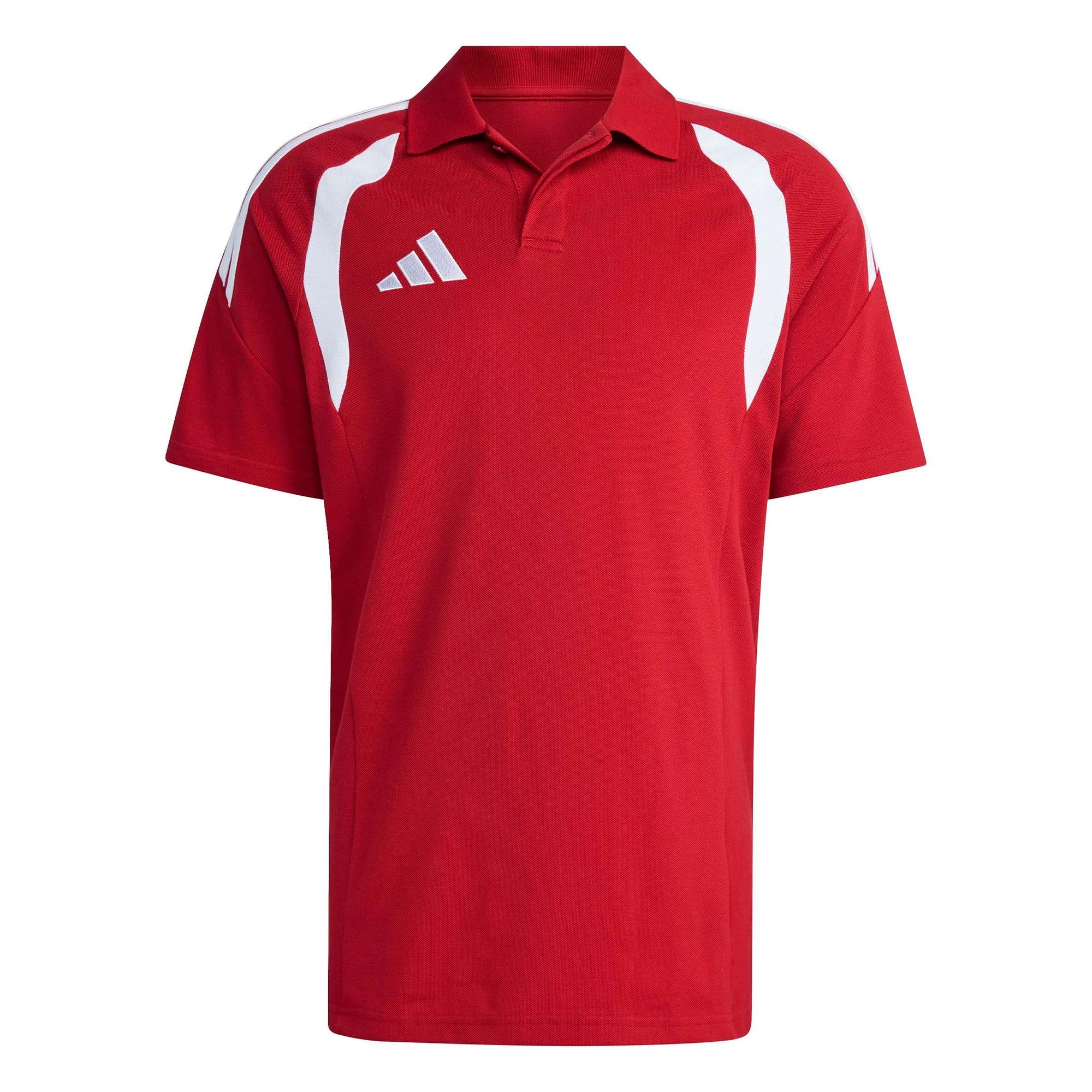 adidas Men's Tiro26 League Polo Shirt, Team Power red 2/White, 3XL