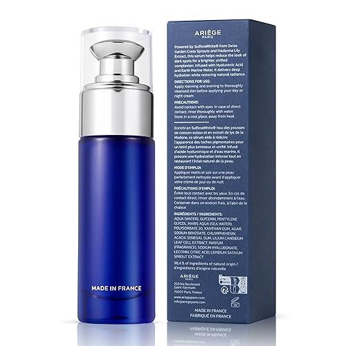 Miniatura 9 de Ariege - Suero corrector de manchas oscuras – Eliminador de manchas oscuras no irritante para cara con ácido hialurónico – Suero corrector de