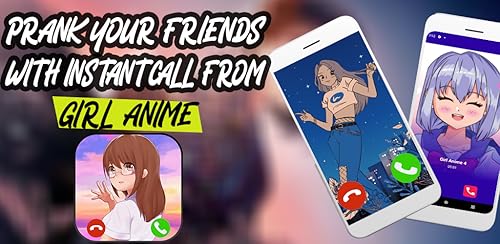 Girl Anime Video Call - Simulate call with Girl Anime - Prank Video Call & Voice Call from evil Horr