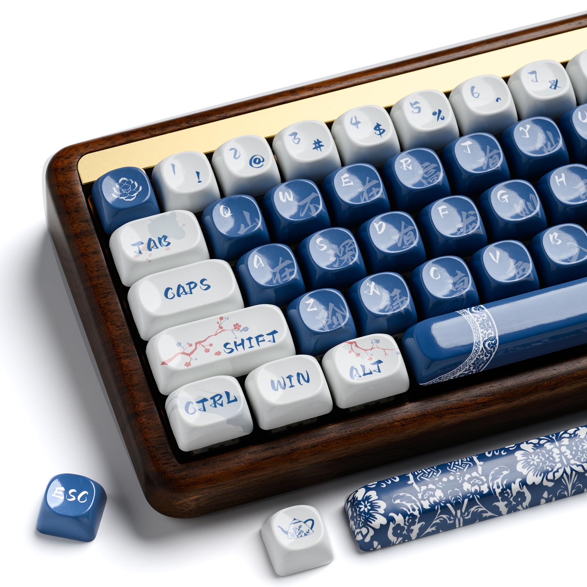 Amazon.com: Hkfos XVX Ceramic-Like PBT Keycaps, MOA Keycap Sets