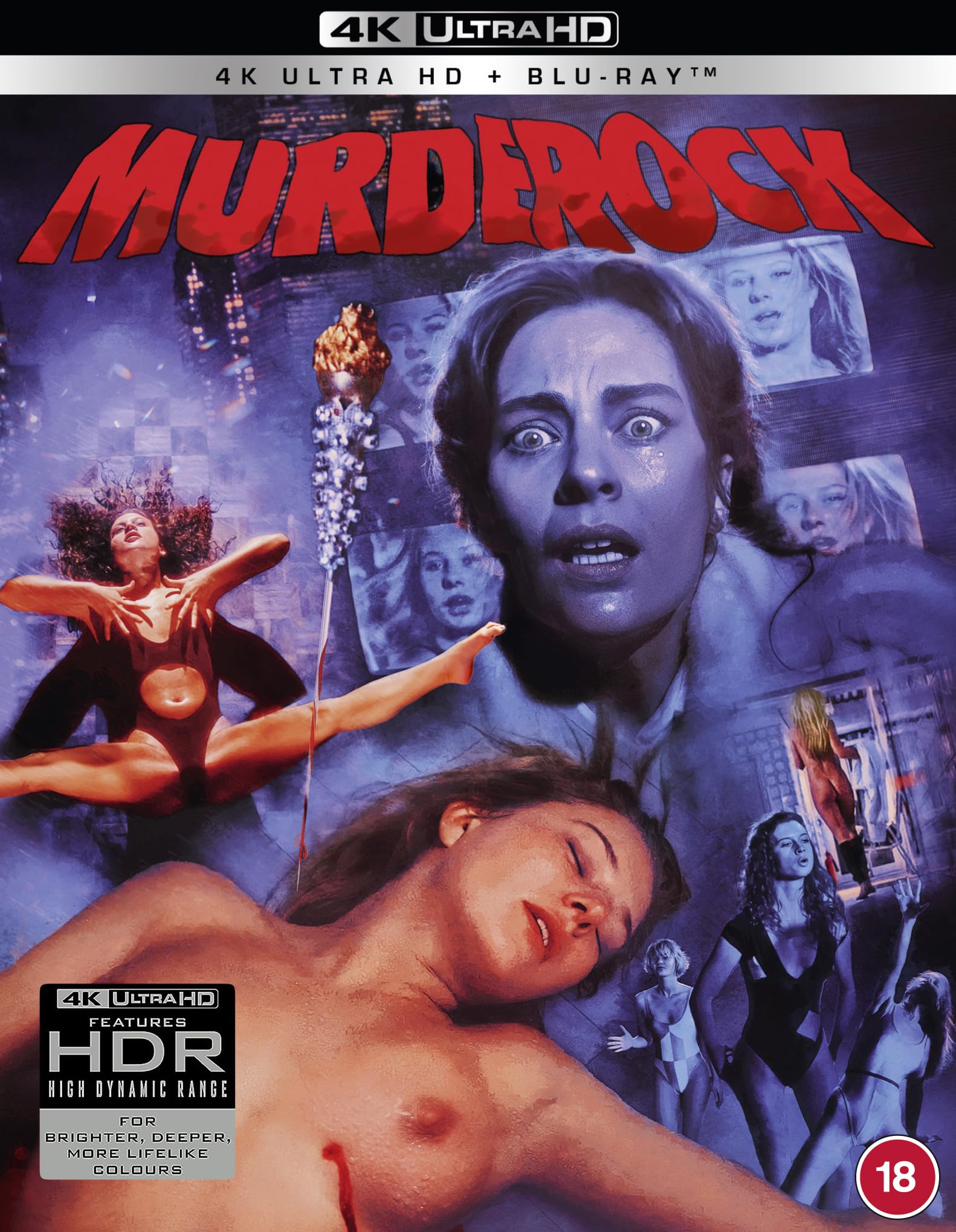 Murder Rock 4K UHD - Deluxe Limited Edition DUAL FORMAT [Blu-ray] [Region A & B & C]