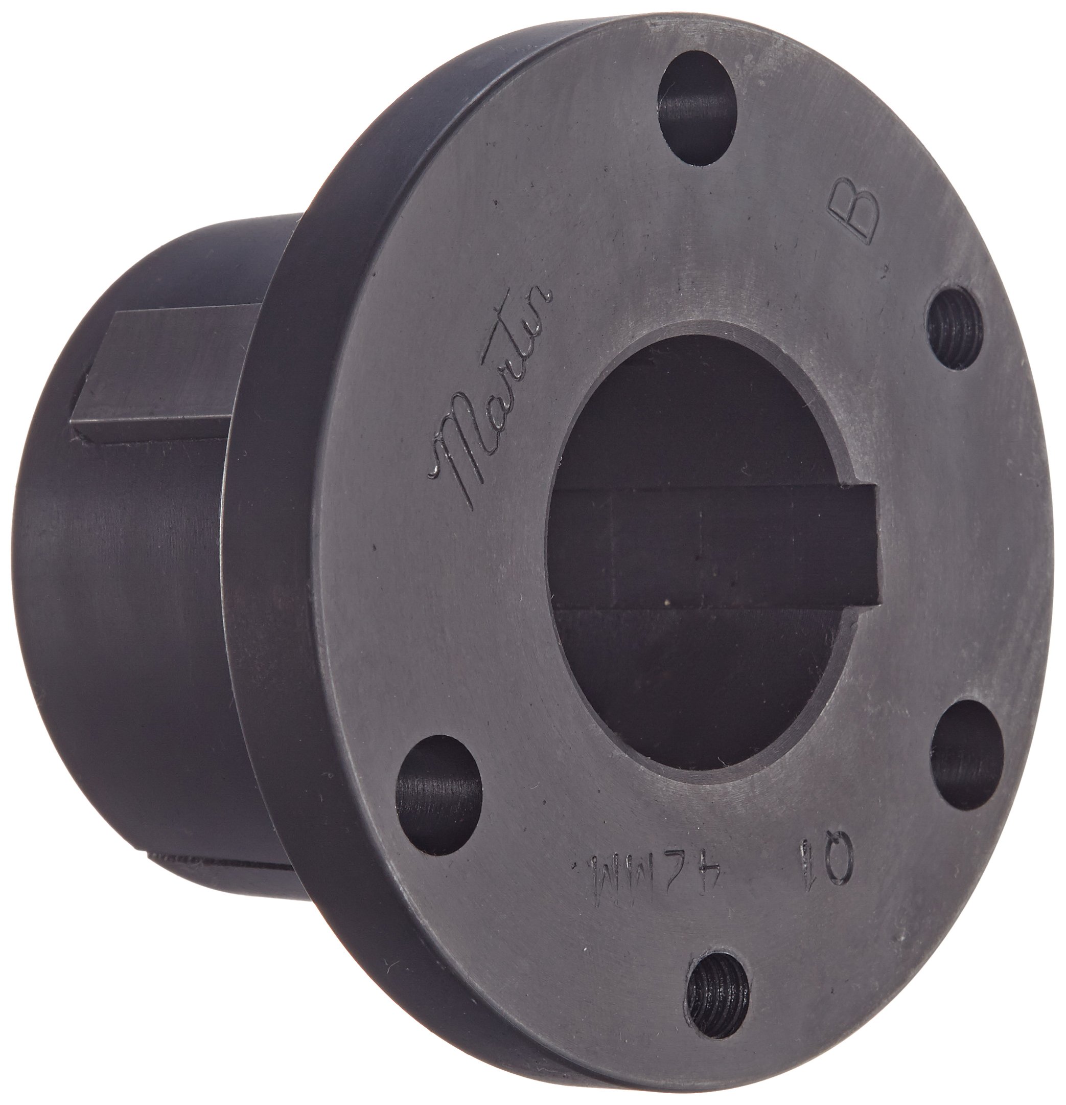 Martin Q1 42MM MST Bushing, Ductile Iron, Metric, 42 mm Bore, 73.025 mm OD, 63.5 mm Length