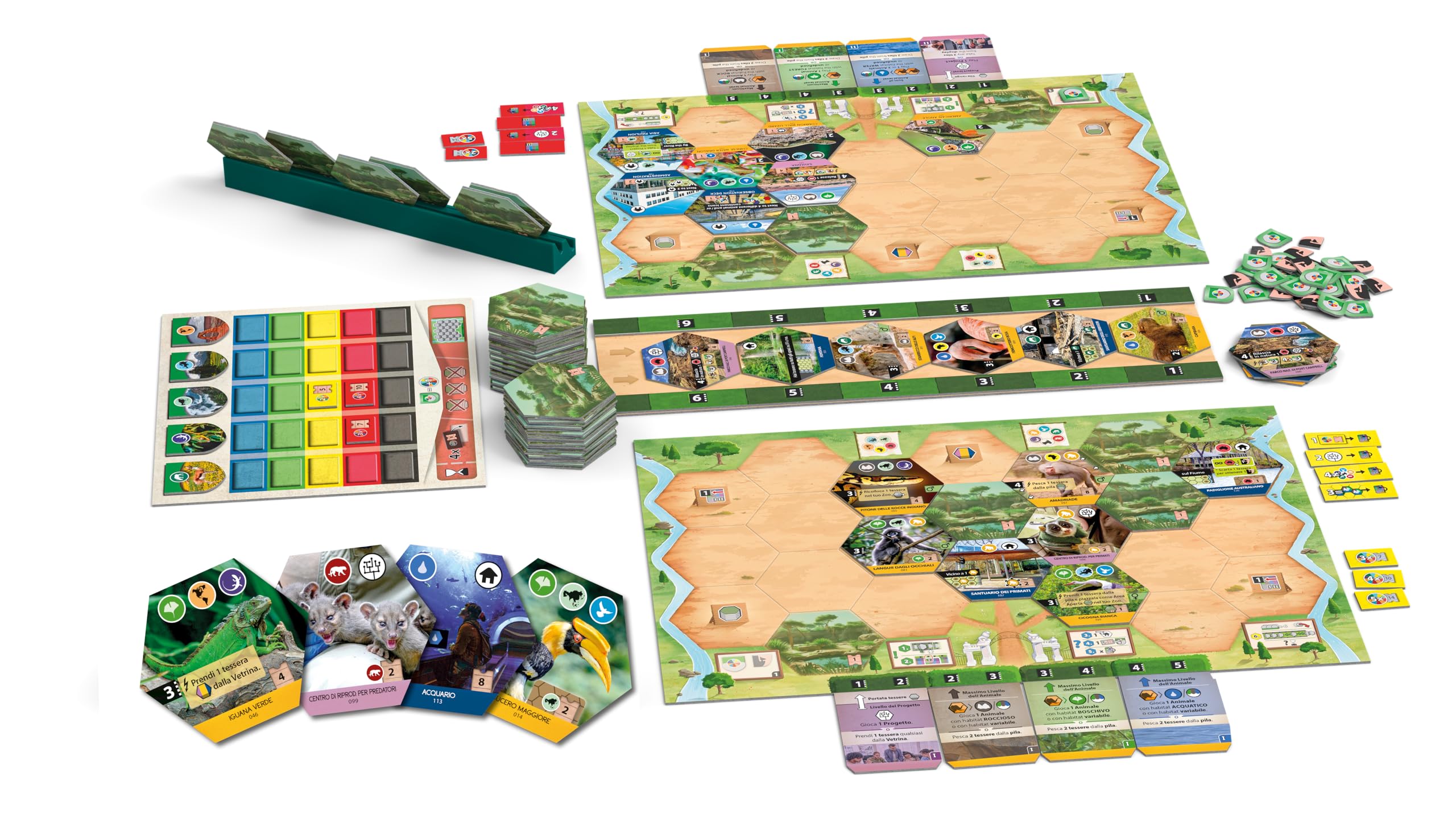 Cranio Creations - Ark Nova, Costruite uno Zoo Moderno in Maniera Scientifica, Edizione in Lingua Italiana & CC221 PYN 100 Sleeves 57,5x89