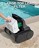 WYBOT C1 swimming pool robot with intelligent route planning, fully automatic cleaning of floors, water line, walls, up to 150 minutes, upgraded triple motor ideal for 150㎡ - 5