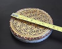 Vista 6 de ORGONITE ORGONE 4" Flower of Life Coaster