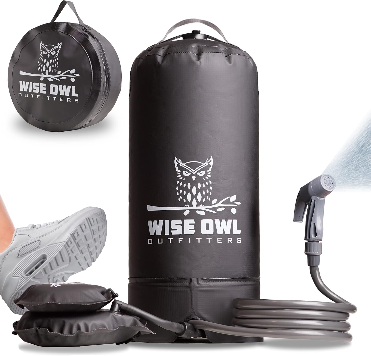 Douche de camping Douche de jardin Sac à eau portable 12L Shower