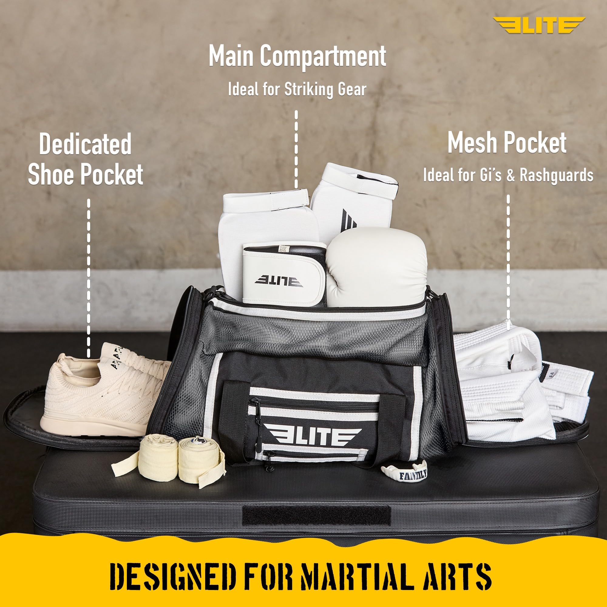 Tema Elite Bolsa de Viaje de Deportes de ventilación de Malla