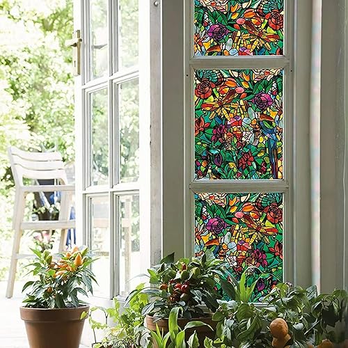 Miniatura 9 de d-c-fix 346-0647 Película de privacidad auto adherible para ventana Multicolor F3460647