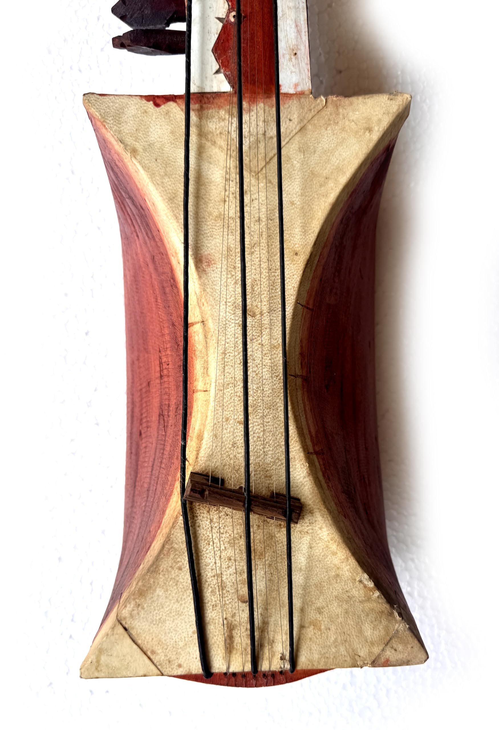 Vintage Jogiya Sarangi Ethnic tribal folk musical instrument from Rajasthan - Image 3 thumbnail
