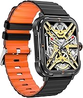 Vista 1 de Reloj inteligente para hombres y mujeres (respuestahacer llamadas), reloj de fitness con pantalla táctil HD de 1.83 pulgadas con monitor