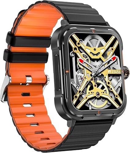 Reloj inteligente para hombres y mujeres (respuestahacer llamadas), reloj de fitness con pantalla táctil HD de 1.83 pulgadas con monitor de