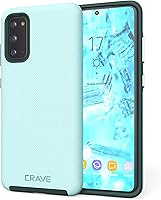 Vista 1 de Crave para Samsung Galaxy S20 Funda, Funda de Protección a Prueba de Golpes de Doble Capa para Samsung Galaxy S20 5G (15.7 cm) - Aqua