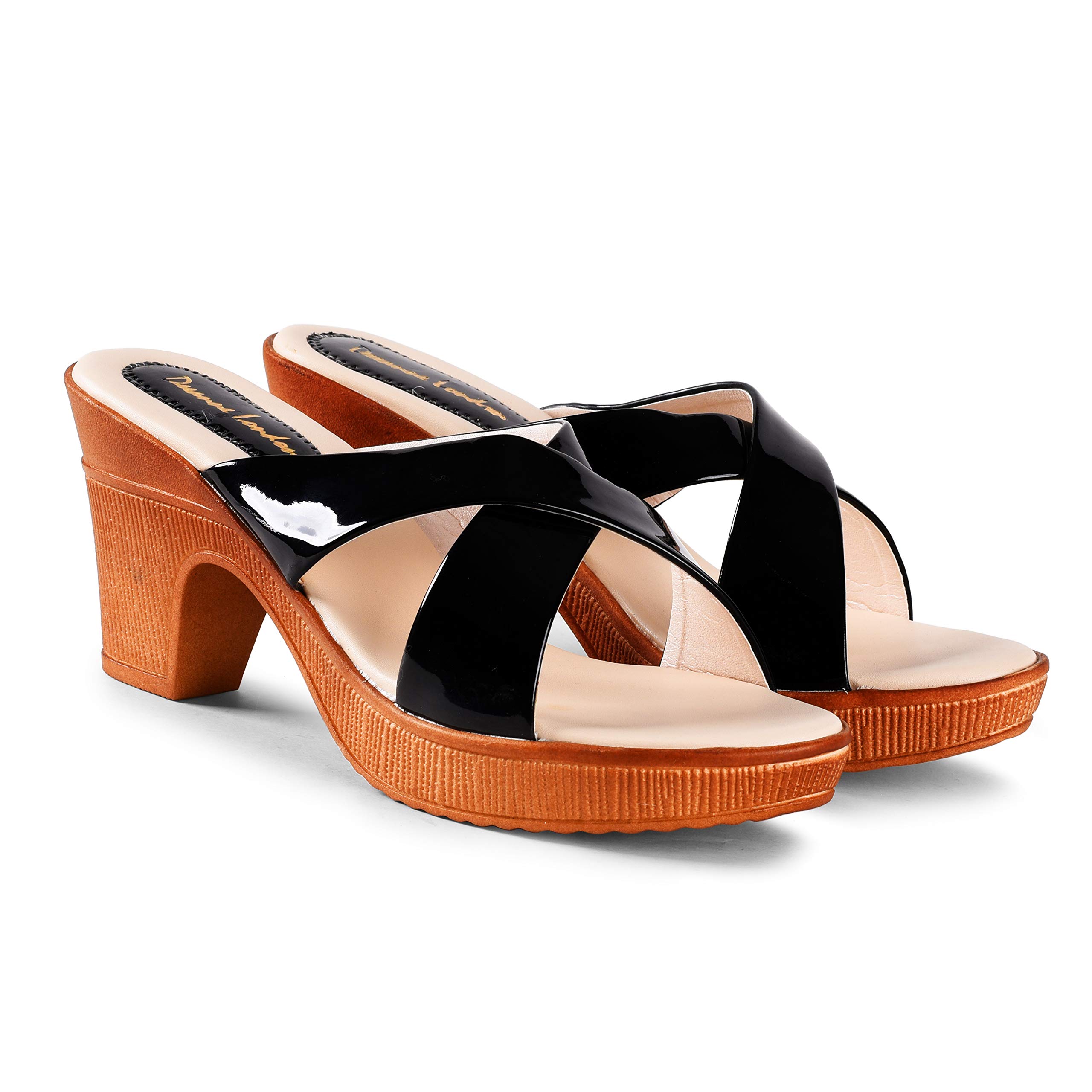 DEEANNE LONDON Womens Pump Sandal (Black, 3 UK , 36 EU) (B08P5WZKS4) Amazon Price History, Amazon Price Tracker