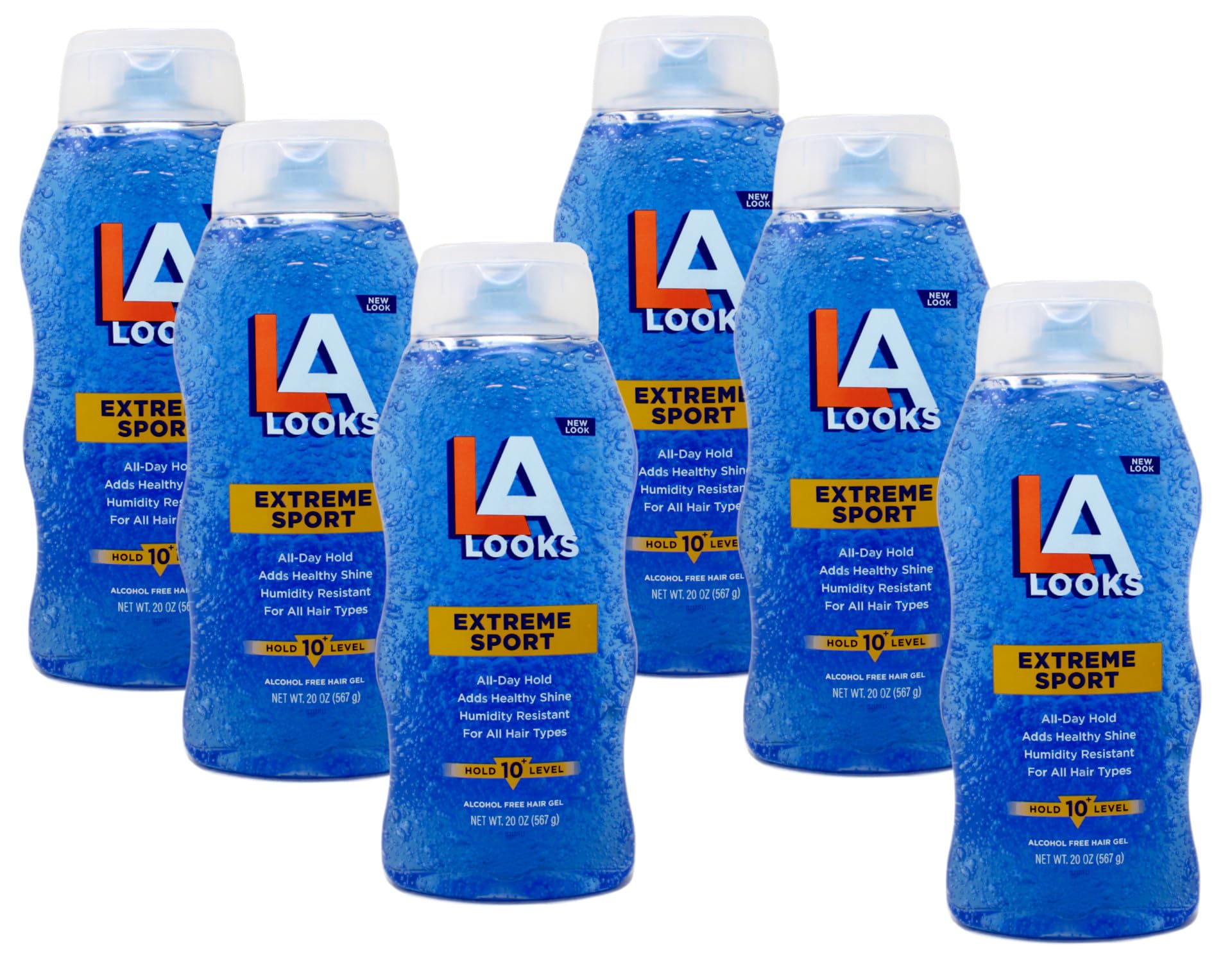La Looks L.A. Looks Sport Xtreme Hold Gel, Hold Level 10+, 20-Ounce
