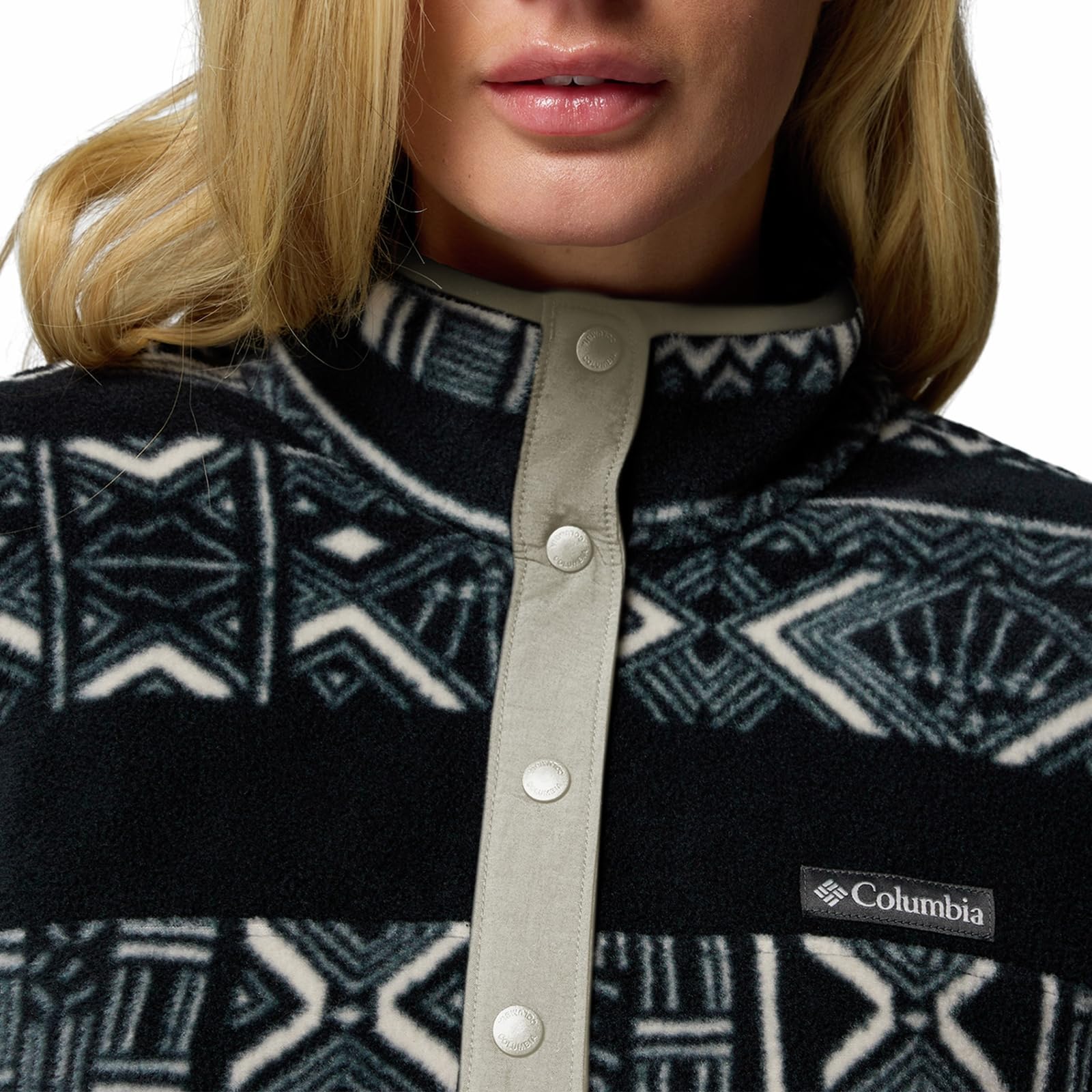 Columbia Damen Benton Springs™ Printed 1/2 Snap Fleece Sweaters (1er Pack)