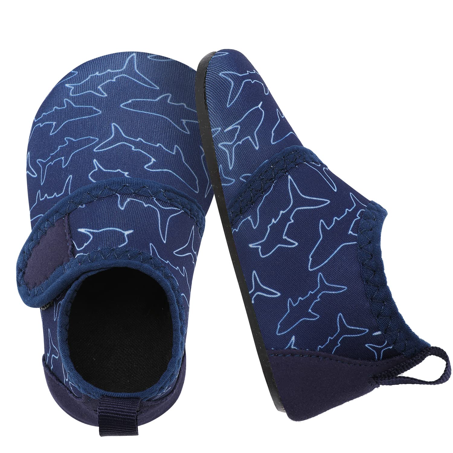 storeofbaby Baby Boy Beach Shoes Non-Slip Shark Water Shoes Outdoor Aqua Socks Sandals