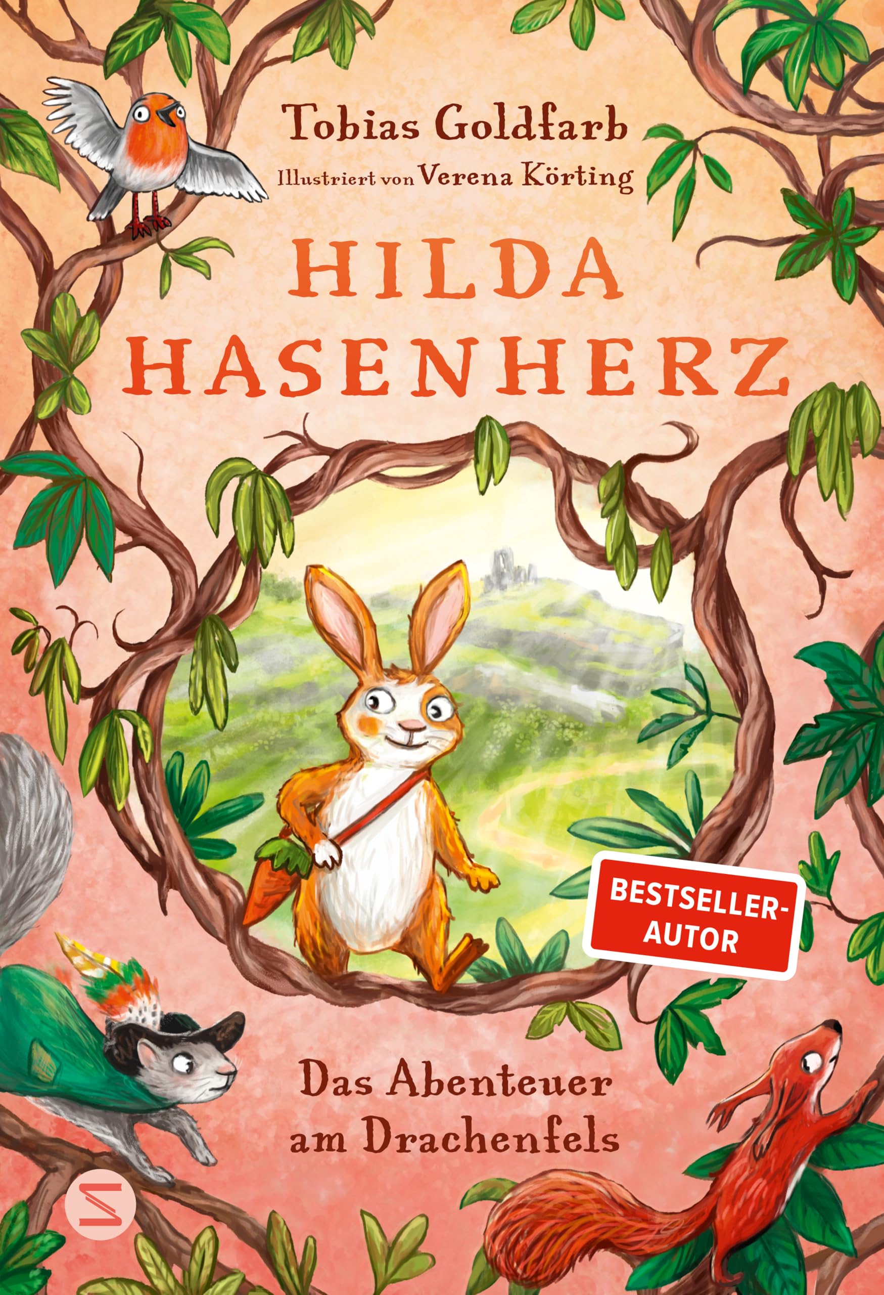 Hilda Hasenherz. Das Abenteuer am Drachenfels: Endlich Band 3 des Vorleseklassikers vom SPIEGEL-Bestsellerautor Tobias Goldfarb | Tierabenteuer mit mutiger Heldin | Begeistert große und kleine Leser