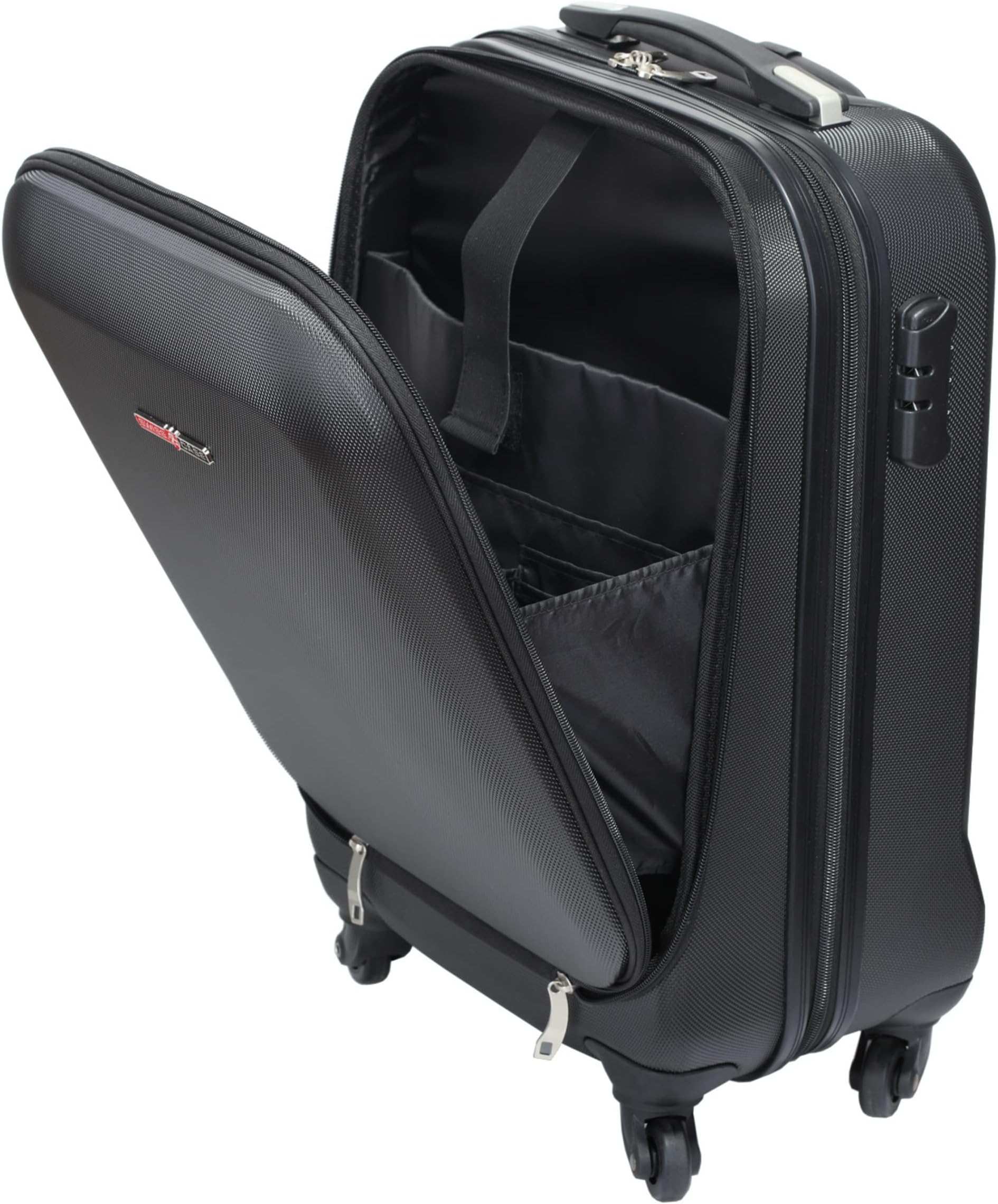 Swiss Case Pro Business Traveller 20" ABS 4-Wheel Cabin Suitcase w/Laptop Pocket