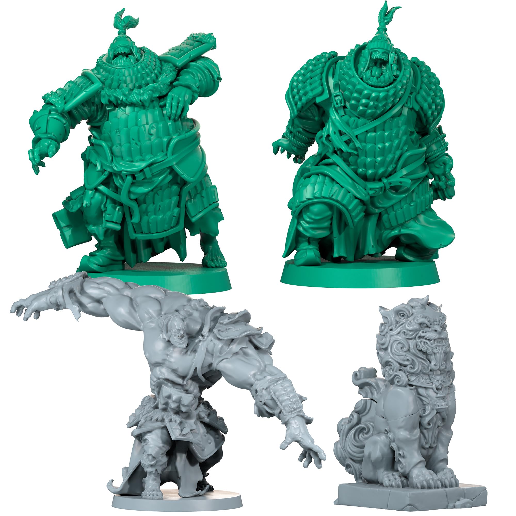 Zombicide White Death: Eternal Empire Expansion - uprząż Chi Power w kampanii 10-misyjnej, kooperacyjna gra strategiczna z miniaturami stołowymi, wiek od 14 lat, 1-6 graczy, 1 godzina odtwarzania,