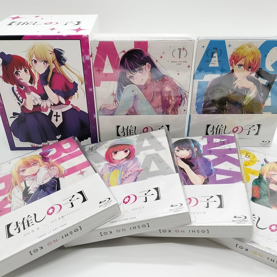 推しの子 DVD 全6巻 全巻セット Amazon.co.jp: 推しの子 全6巻セット 初回生産特典全付き