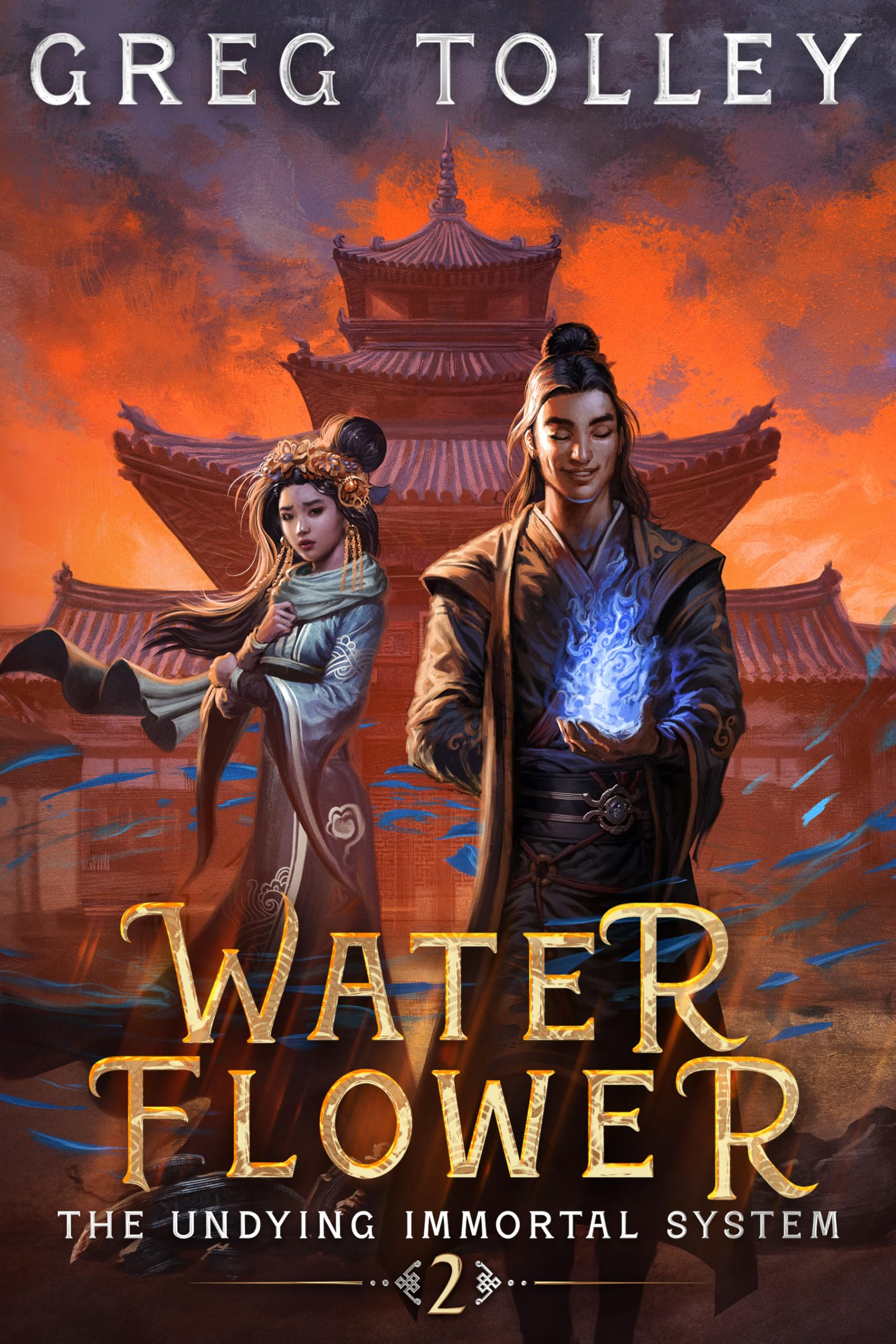 Water Flower: A LitRPG Adventure (The Undying Immortal System Book 2)