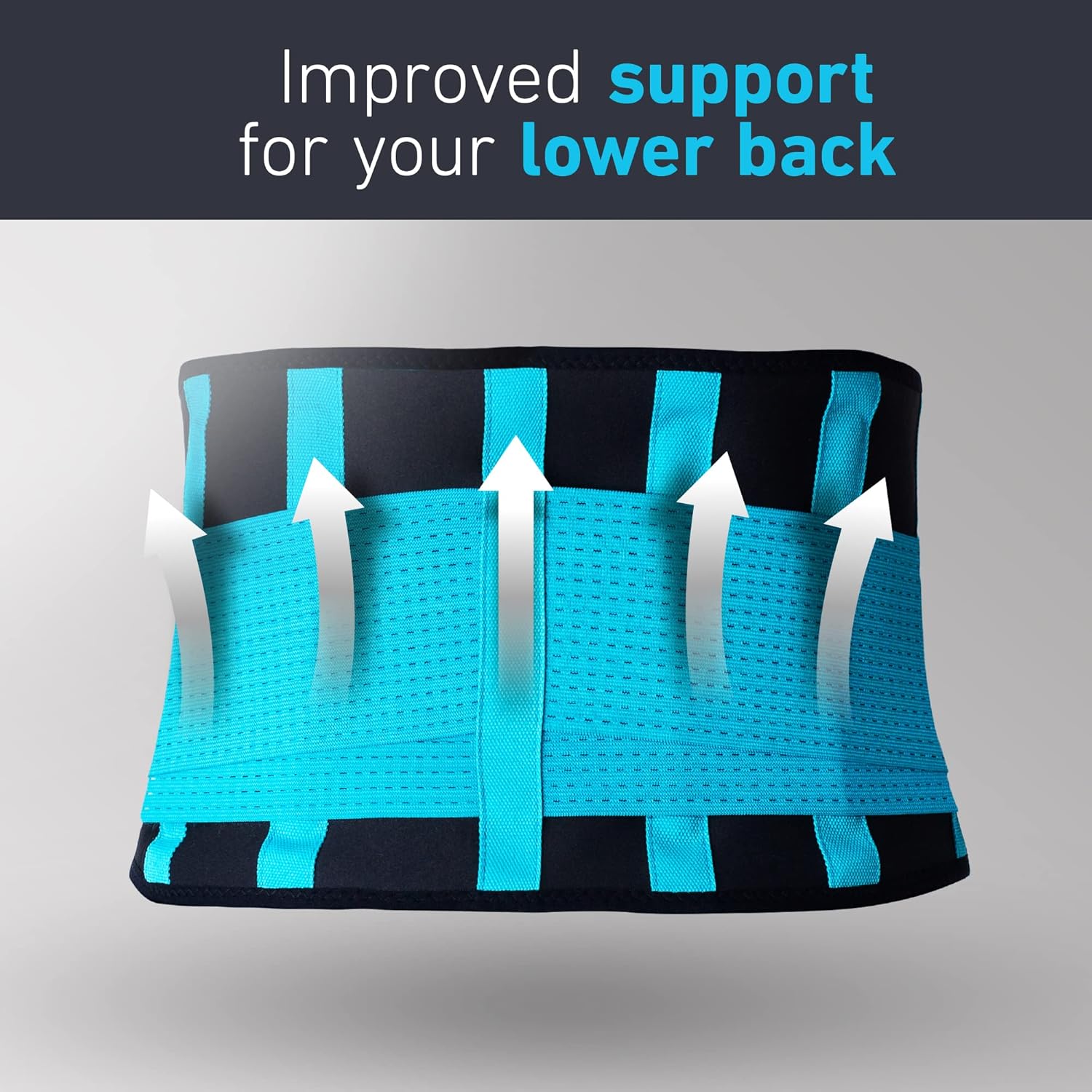Lower Back Brace for Immediate Pain Relief, Lower Back Support Belt for Men & Women, the Only Certified Medical-Grade Support for Fast Pain Relief from Lower Back Pain, Herniated Disc, Sciatica & Scoliosis by Clever Yellow : Health & Household