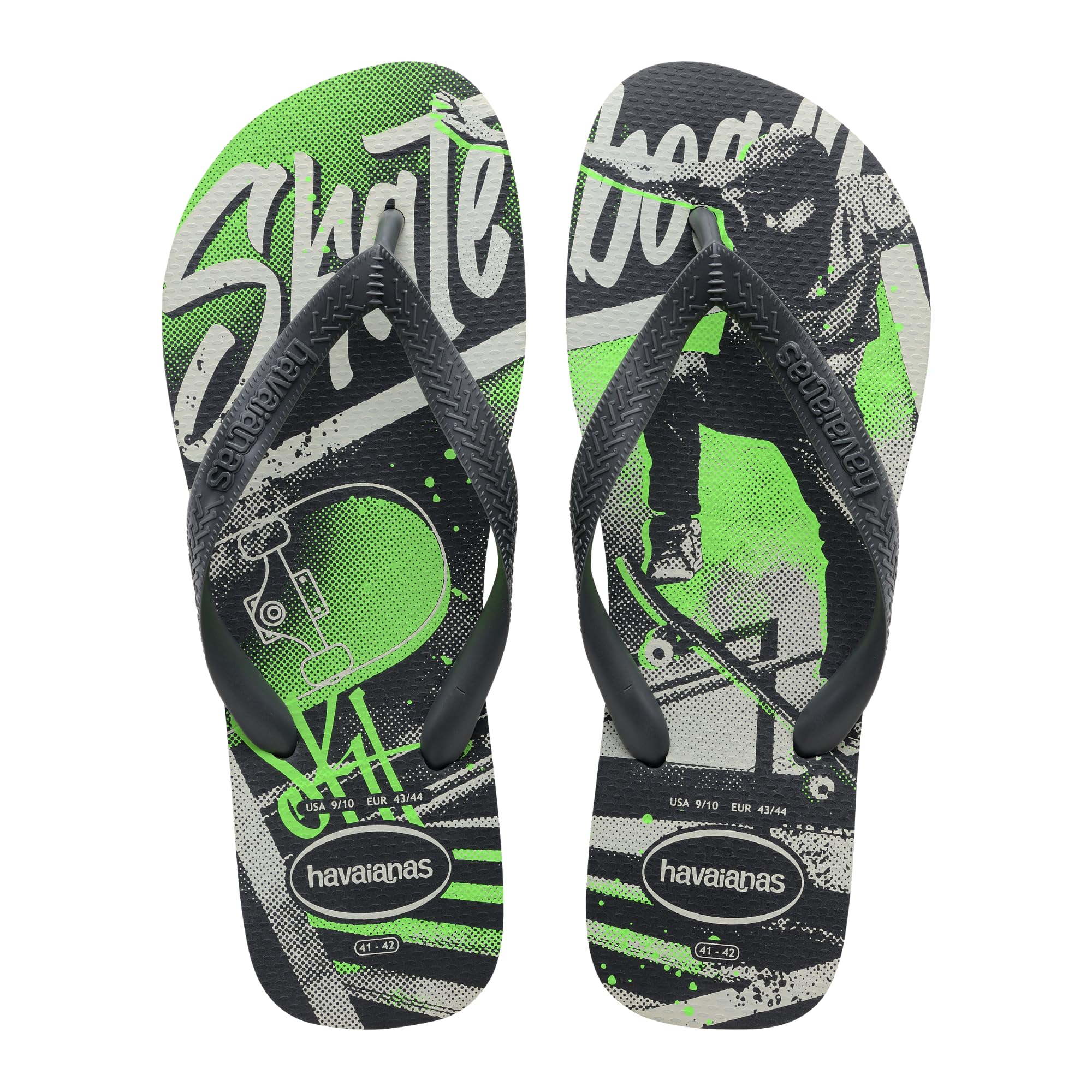 Havaianas Top Athletic Men FlipFlop New Graphite 10/11 UK