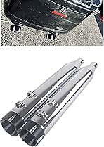 Slip on Mufflers for Harley Davidson Triglide 2009-up Models Slip Ons Updating, Make a Statement With Enhanced Appearance