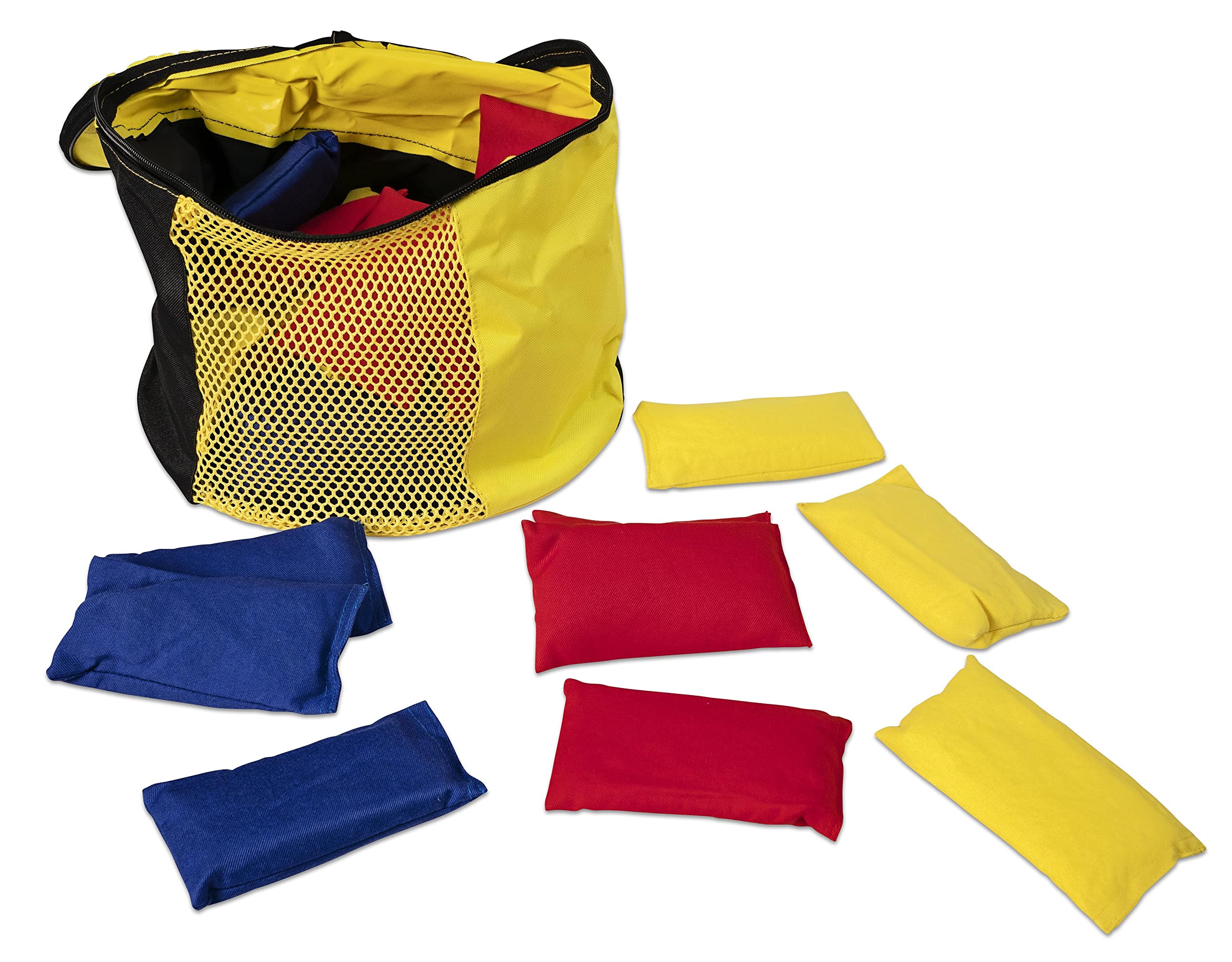 Betzold - Bohnensäckchen-Set, Tasche mit 30 Wurfsäckchen - Konzentrationskissen