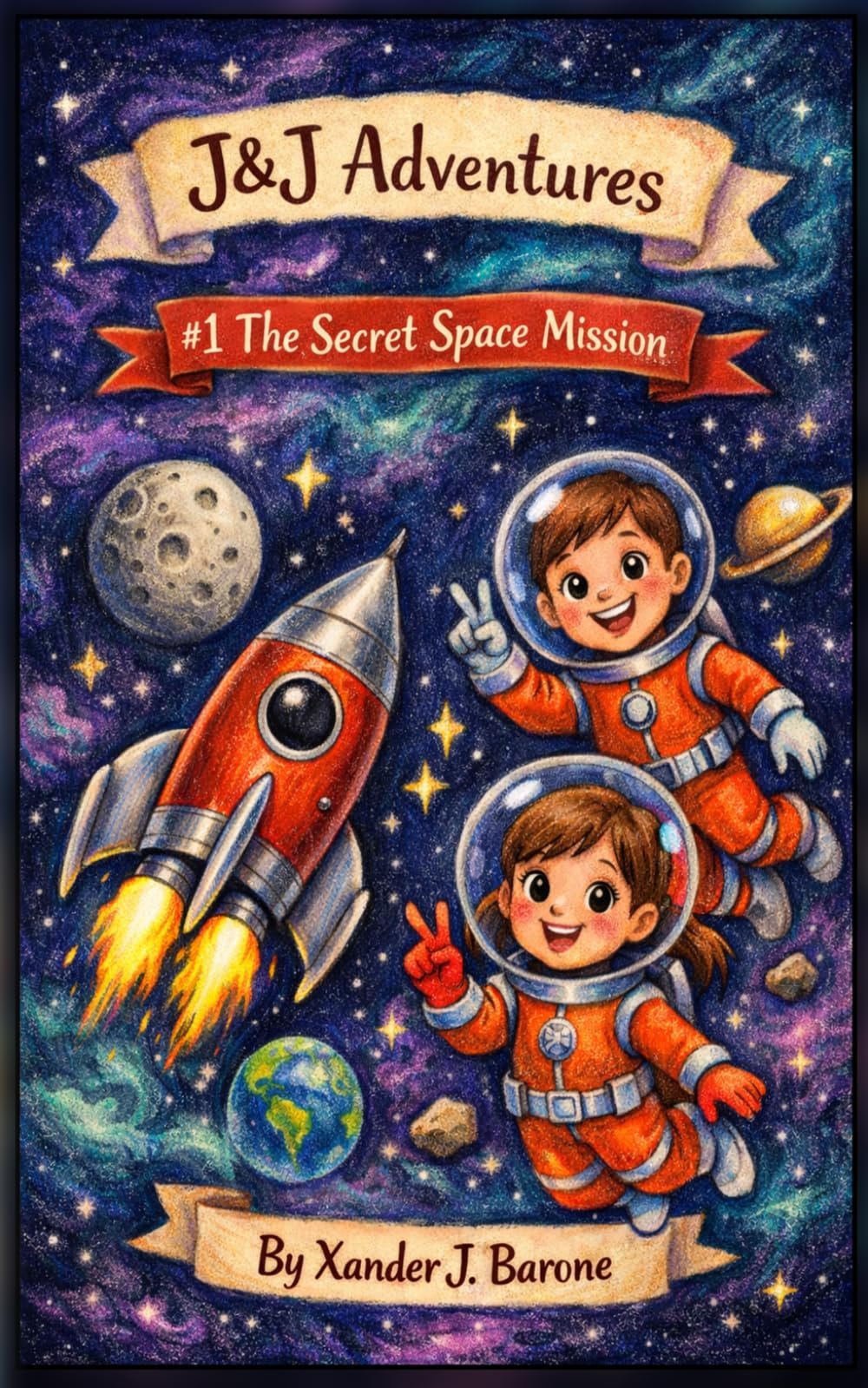 The Secret Space Mission: Book 1 of the J&J Adventure Series