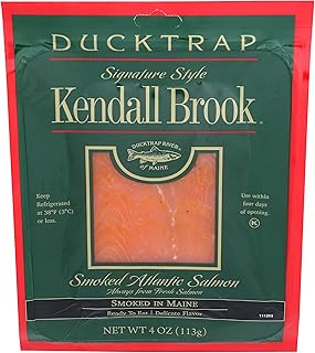 Ducktrap, Kendall Brook, Smoked Atlantic Salmon, 4 oz