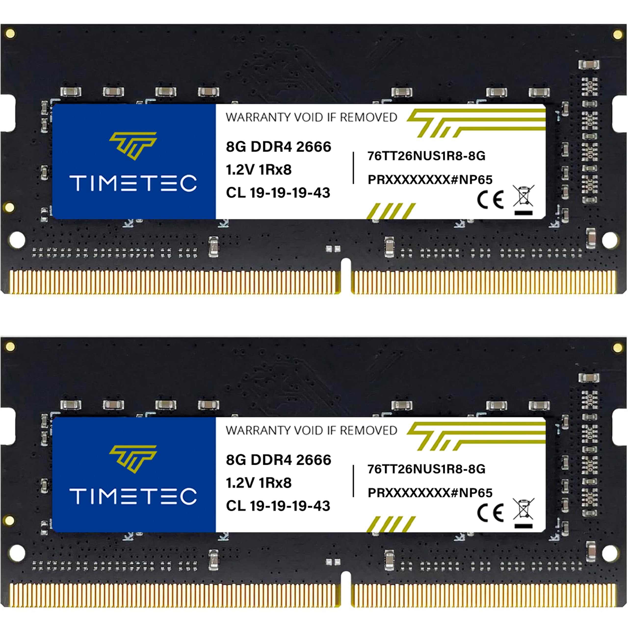 Amazon.co.jp: Timetec 16GB KIT(8GBx2枚) DDR4 ノートPC用メモリ