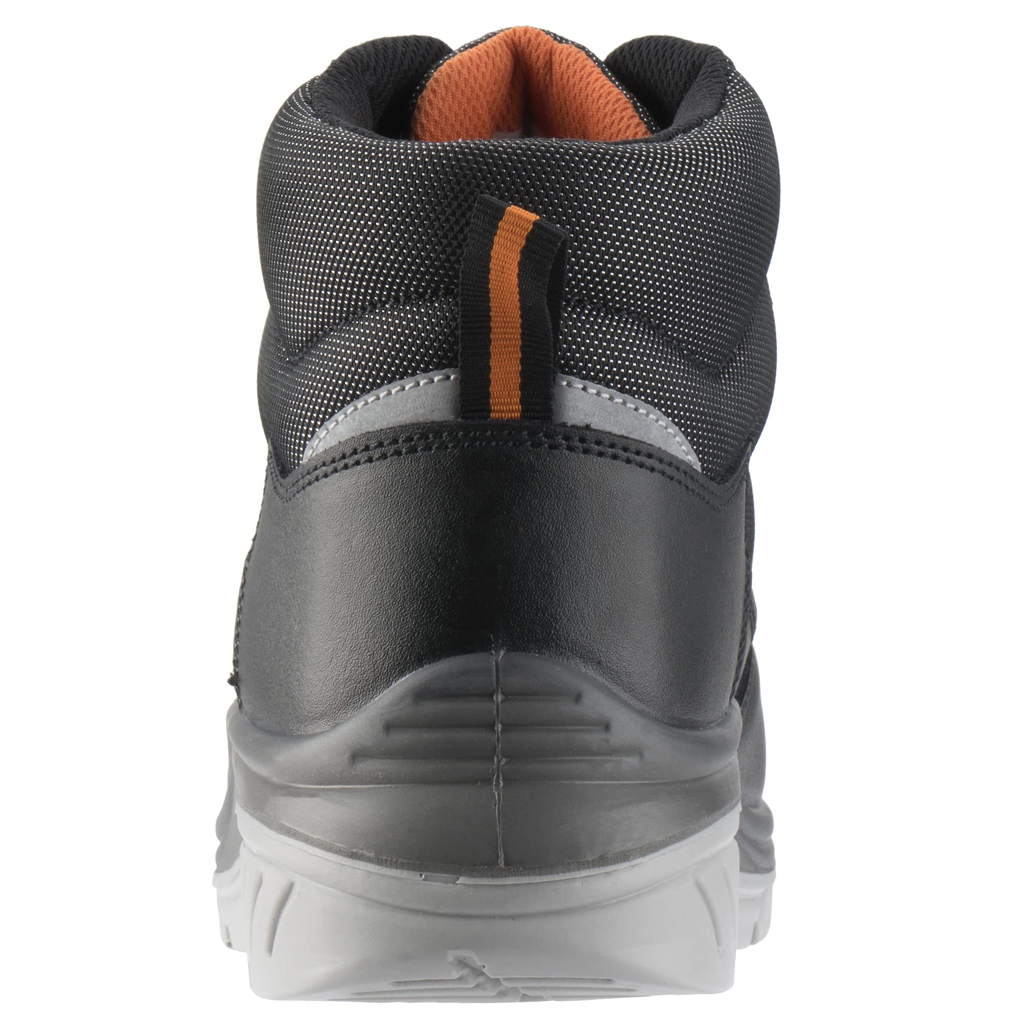 Bellota 72307NJS342 - Bota de Seguridad Comp+ Negra S3 de Hombre y Mujer (Talla 42) de Piel Hidrofugada Lisa, Acolchada y con Zonas Reforzadas Antiabrasión