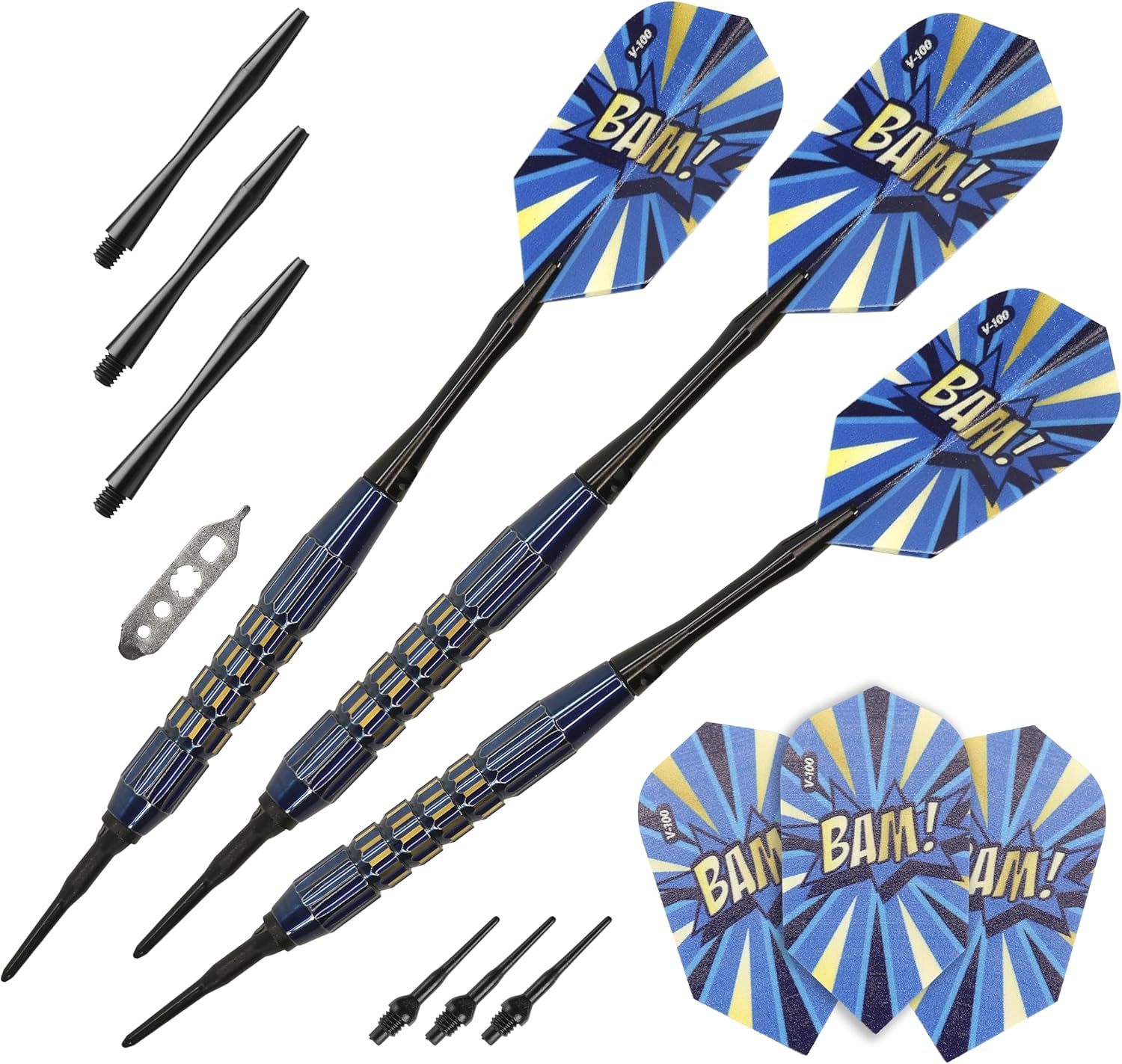 Viper Comix Steel Tip Darts, 22 Grams