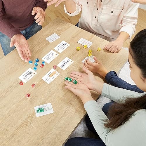Miniatura 4 de Hasbro Gaming Yahtzee Juego de dados y cartas Frenzy, juego de dados de ritmo rápido, juegos de cartas para familias y niños, juegos familiares